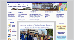 Desktop Screenshot of eglise-visitation-dijon.net